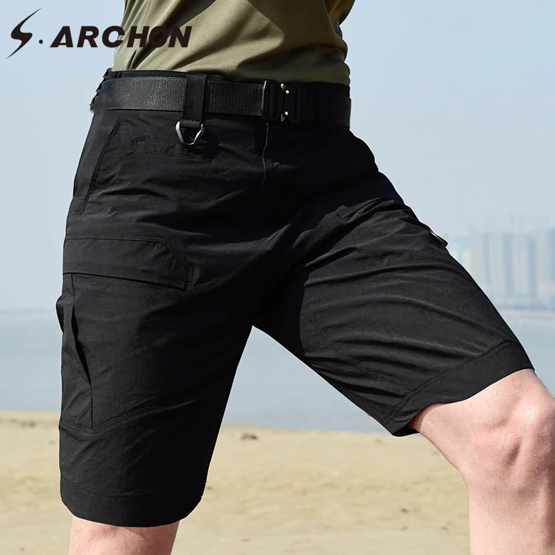 flexible cargo shorts