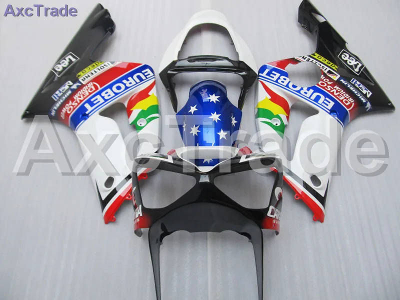 

Custom Made Motorcycle Fairing Kit For Kawasaki Ninja ZX6R 636 ZX-6R 2003 2004 03 04 ABS Fairings fairing-kit Injection Molding