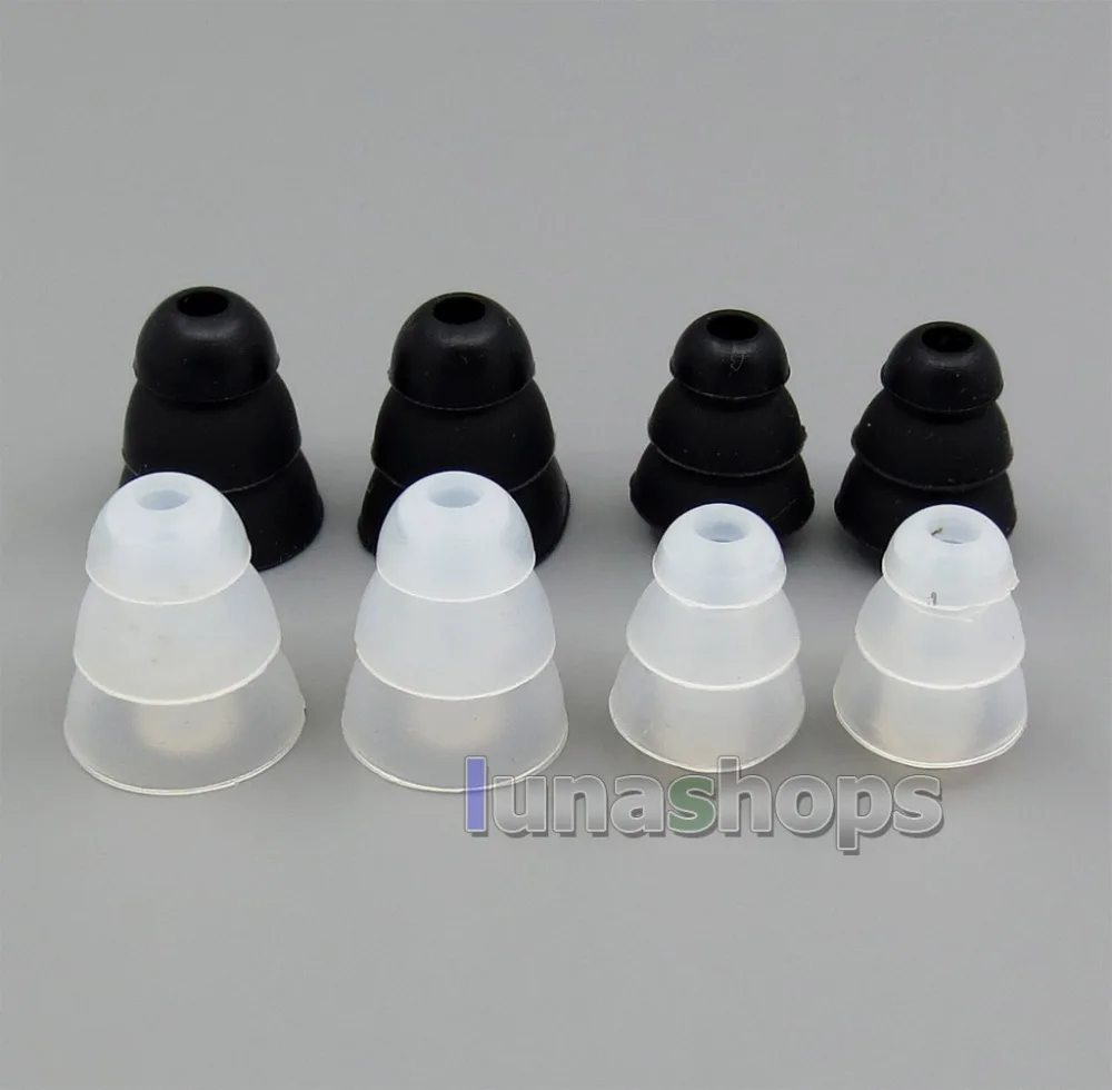 

LN005184 Earphone Silicone 3 layer Tips With Thin Tube For Etymotic ER4B ER4s ER4P ER4PT etc.