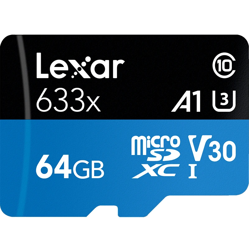 Оригинал! Lexar 128 ГБ 256 512 Micro SDXC карта U3 32 Гб 64 SD SDHC памяти высокая скорость TF класс 10