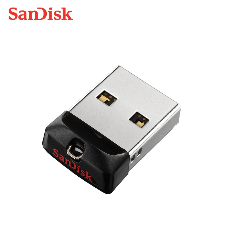 SanDisk мини черный USB флэш-накопитель 32 ГБ Флешка 8 Гб 16 Гб карта памяти, Флеш накопитель 64 Гб Usb флешка маленький u-диск лучший подарок