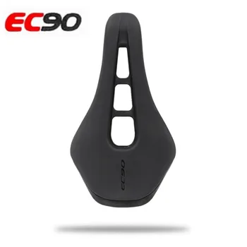 

EC90 Bicycle Saddle Mountain Road Saddle Seats Sillin Bicicleta Hollow Design Soft PU Leather Cycling Seat Parts MTB Saddle