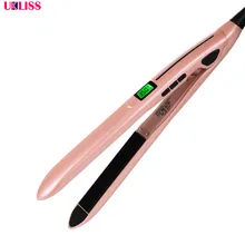 Профессиональный выпрямитель волос для завивки волос плоский Утюг отрицательные ионы, инфракрасный выпрямитель волос щипцы для завивки гофрированный светодиодный дисплей