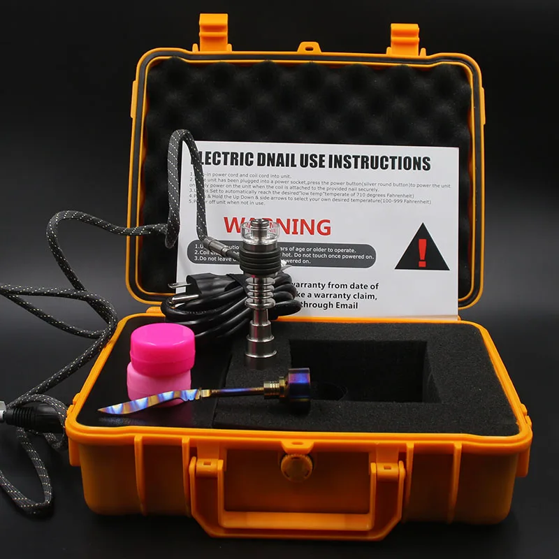 Portable Case D digital Nail kit E digital Nail electric dab nail