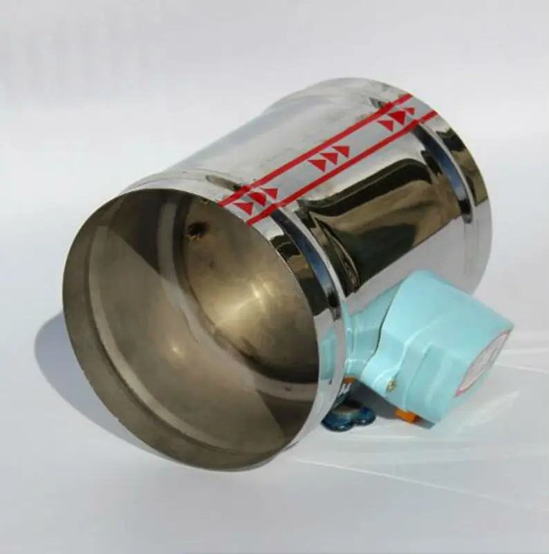 100MM Stainless steel electric air damper, 24VAC Air damper air tight type, 4 100MM Stainless steel electric air damper, 24VAC Air damper air tight type, 4