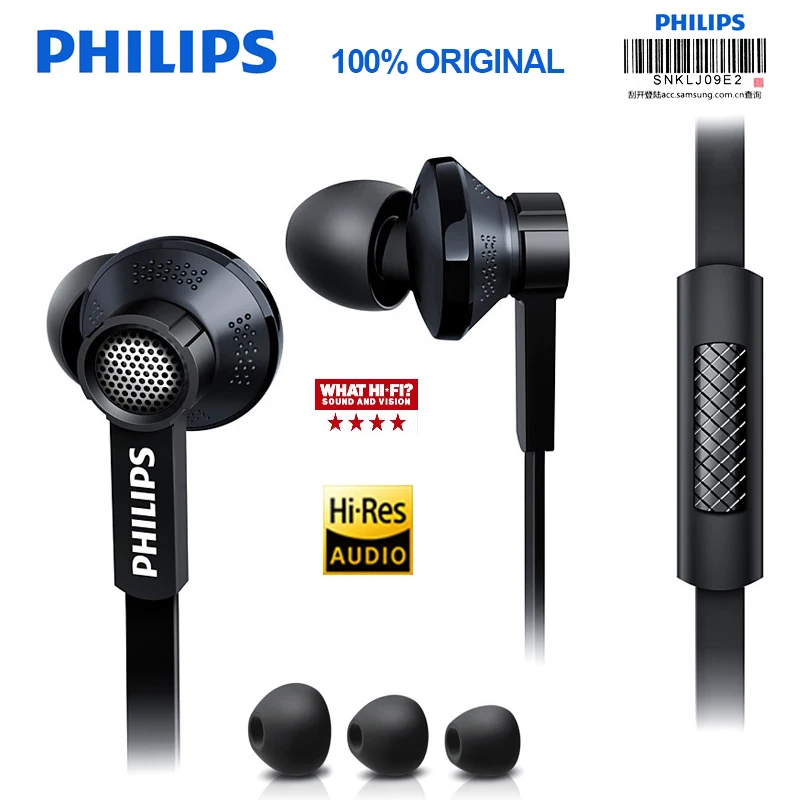 Оригинальные Наушники Philips Tx1 Hi Fi наушники с высоким разрешением шумоподавлением