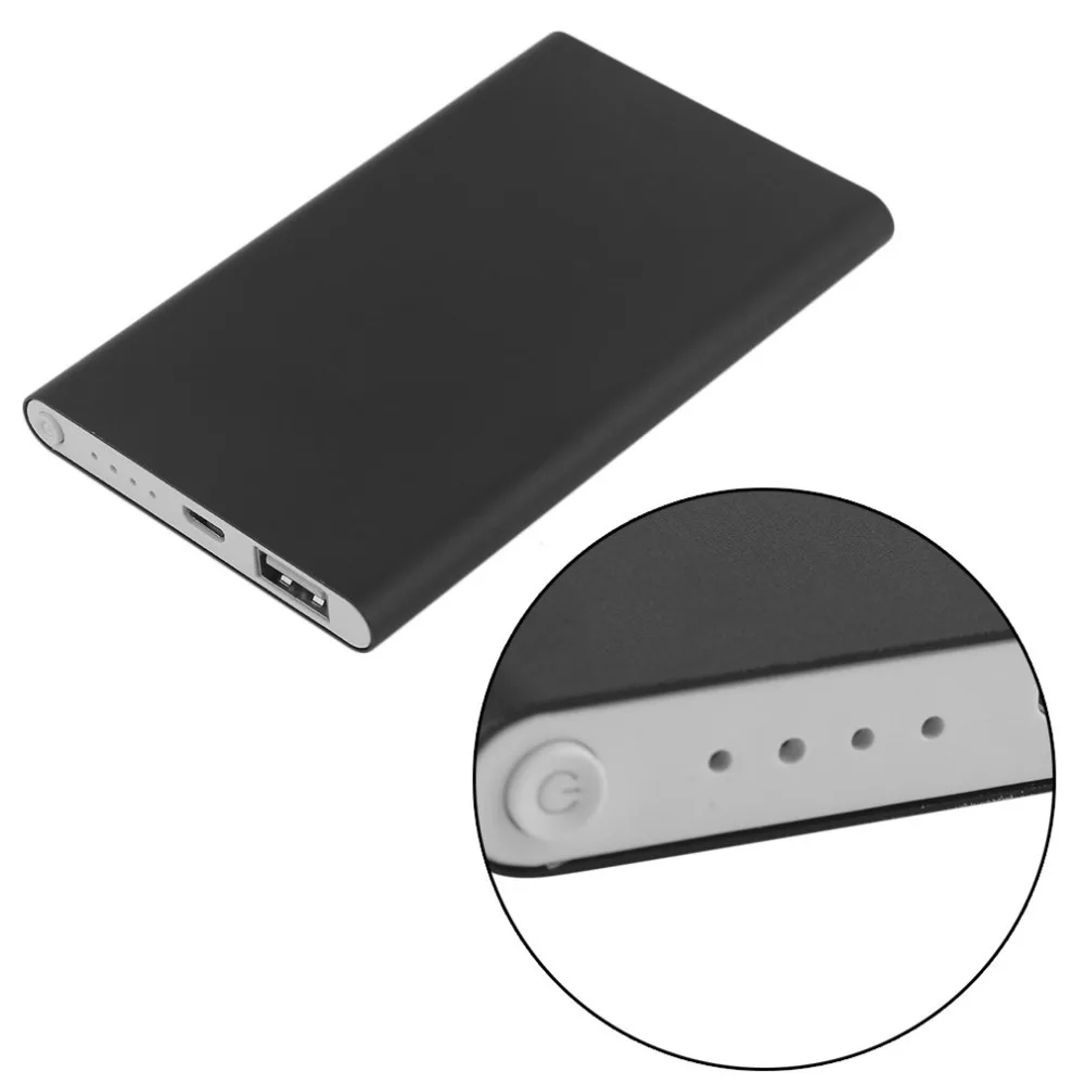Ultra Thin Power Bank 5000mAh Large Capacity External Battery Mobile Backup Battery Powerbank Supply Charger For Smart Phone Ultra Thin Power Bank 5000mAh Large Capacity External Battery Mobile Backup Battery Powerbank Supply Charger For Smart Phone