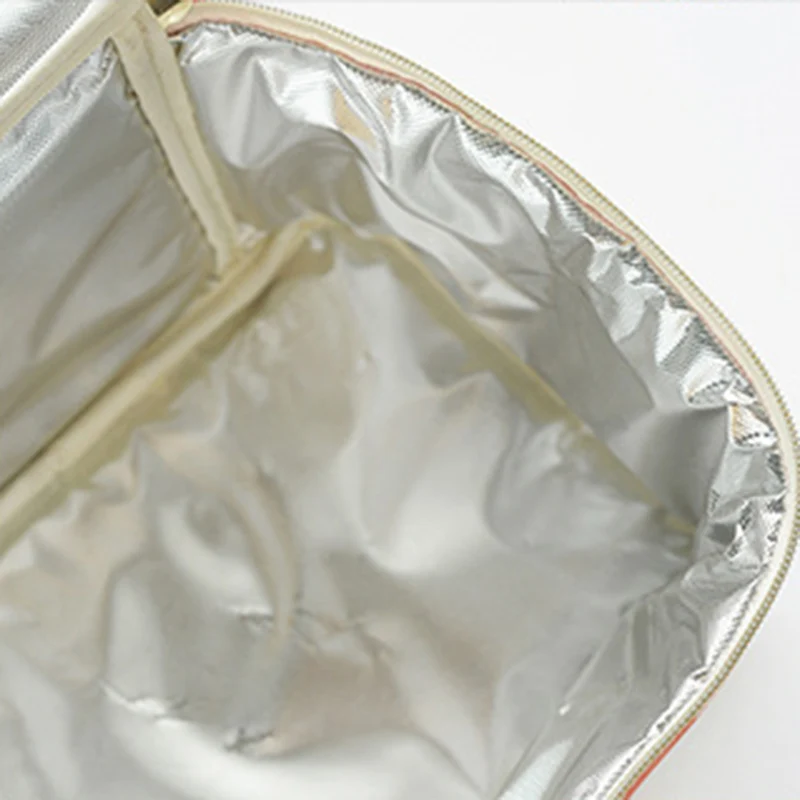 Baby Insulation Breast Milk Bags Fox Double Layer Waterproof Mummy Feeding Milk Food Fruit Storage Shoulder Bag Warm Tote BB5108 (3)