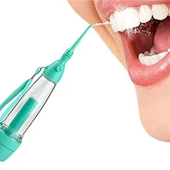 

Portable Oral Irrigator Dental Care Air Pressure Teeth Cleaner Water Jet Handheld Teeth Cleaning for Home and Travel