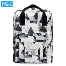 Новинка, женский рюкзак для ноутбука, 14, 15,6 дюймов, женский рюкзак для путешествий, Женская водонепроницаемая школьная сумка с принтом, Рисунок Аниме, для студентов