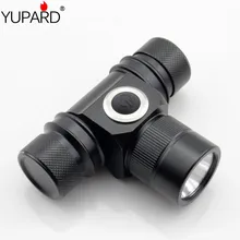 XM-L2 светодиодный T6 светодиодный налобный фонарь Перезаряжаемый 18650 аккумулятор фонарь светильник 2 режима Водонепроницаемый Мощный походный охотничий головной светильник