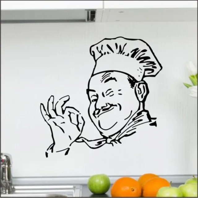 Cheap Chef Kitchen Appetit Cafe Wall Sticker Cooking Dining Room Graphic Vinyl Art Kitchen Decor Cheap Chef Kitchen Appetit Cafe Wall Sticker Cooking Dining Room Graphic Vinyl Art Kitchen Decor