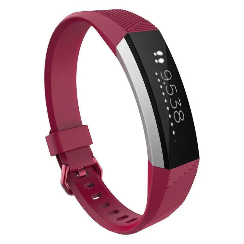 Силиконовый регулируемый ремешок для часов, браслет для Fitbit Alta HR L, сменный цветной ремешок для часов, новинка