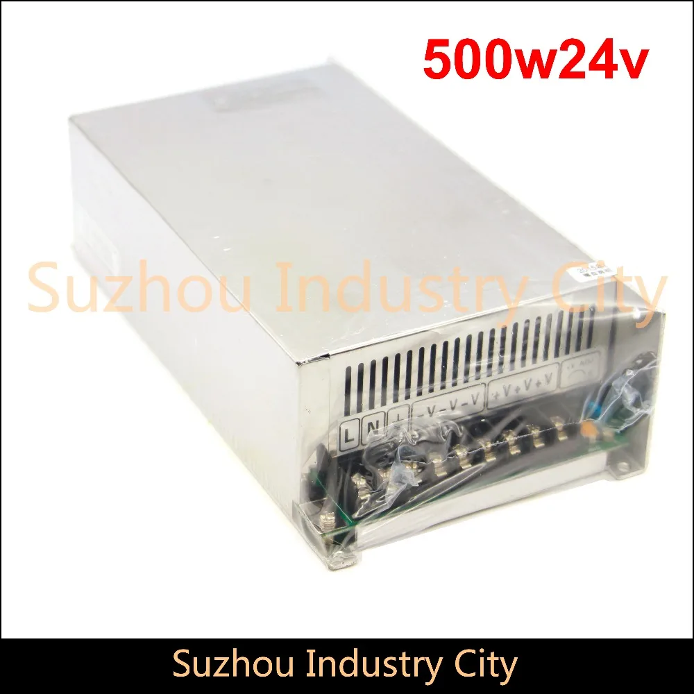 

DC Switching Power supply 110V / 220V input 500W output 24V DC Power Supply Switch Power Supplies! High Quality!