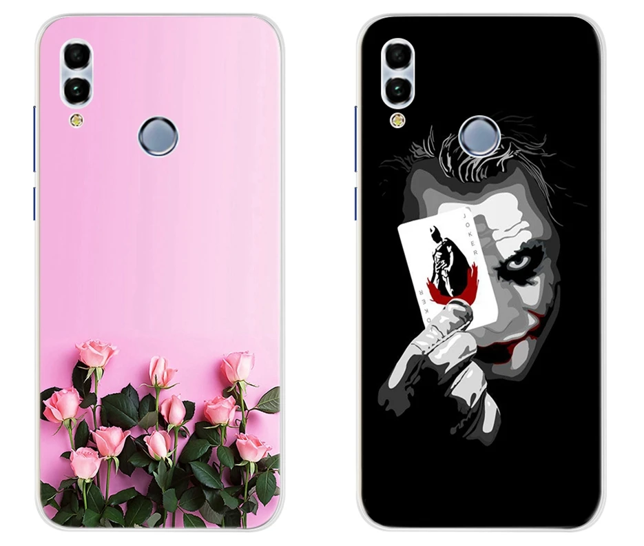 For Coque Huawei Honor 10 Lite Case 6.21 '' Soft Silicone Back Cover FOR Huawei Honor 10 Lite 10Lite Funda Cute Cover Phone Case