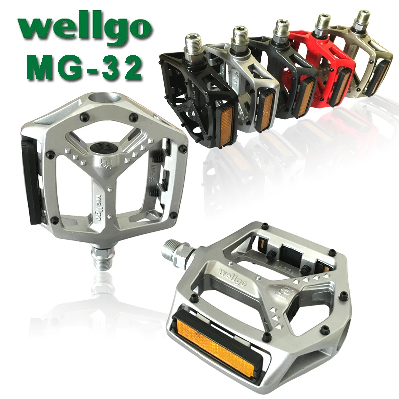 Bicycle Pedal Wellgo Mg1 Magnesium Wellgo MG-1 Magnesium Alloy