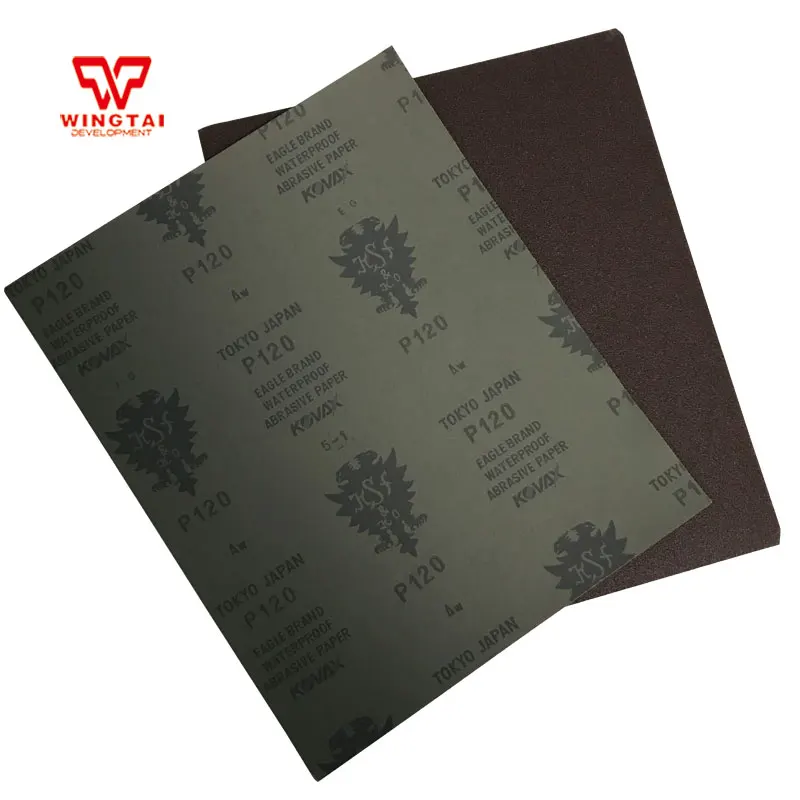 1202000grit Japan origin KOVAX/EAGLE Fine Grit Sandpaper Aluminum