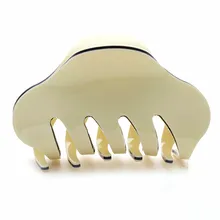 Buena 6 colors High quality Hair Clip fashion Acrylic Hair Claw Candy colors hair accessories for