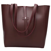 Женские кожаные сумки женская большая сумка женские Наплечные сумки из полиуретана Bolsas Femininas Sac A основной черный розовый синий красный коричневый O12