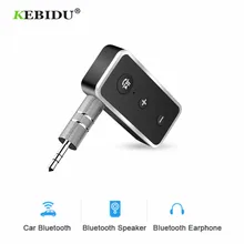KEBIDU Bluetooth приемник 3,5 мм AUX аудио разъем беспроводной Bluetooth 5,0 музыкальный адаптер Handsfree автомобильный комплект для наушников динамик