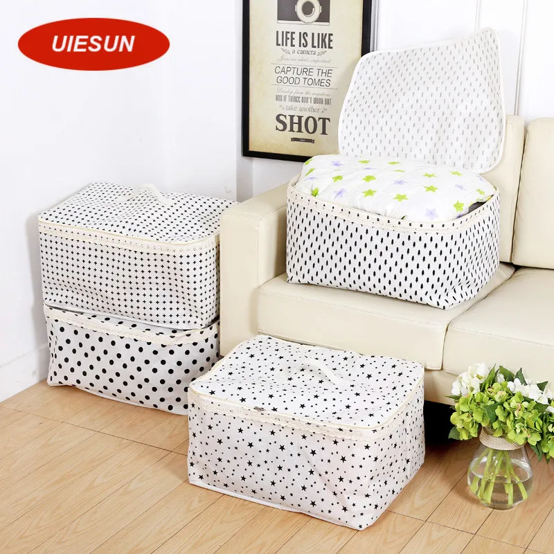 XXL Size Super Large Cotton&Linen Quilt Storage Bags Waterproof
