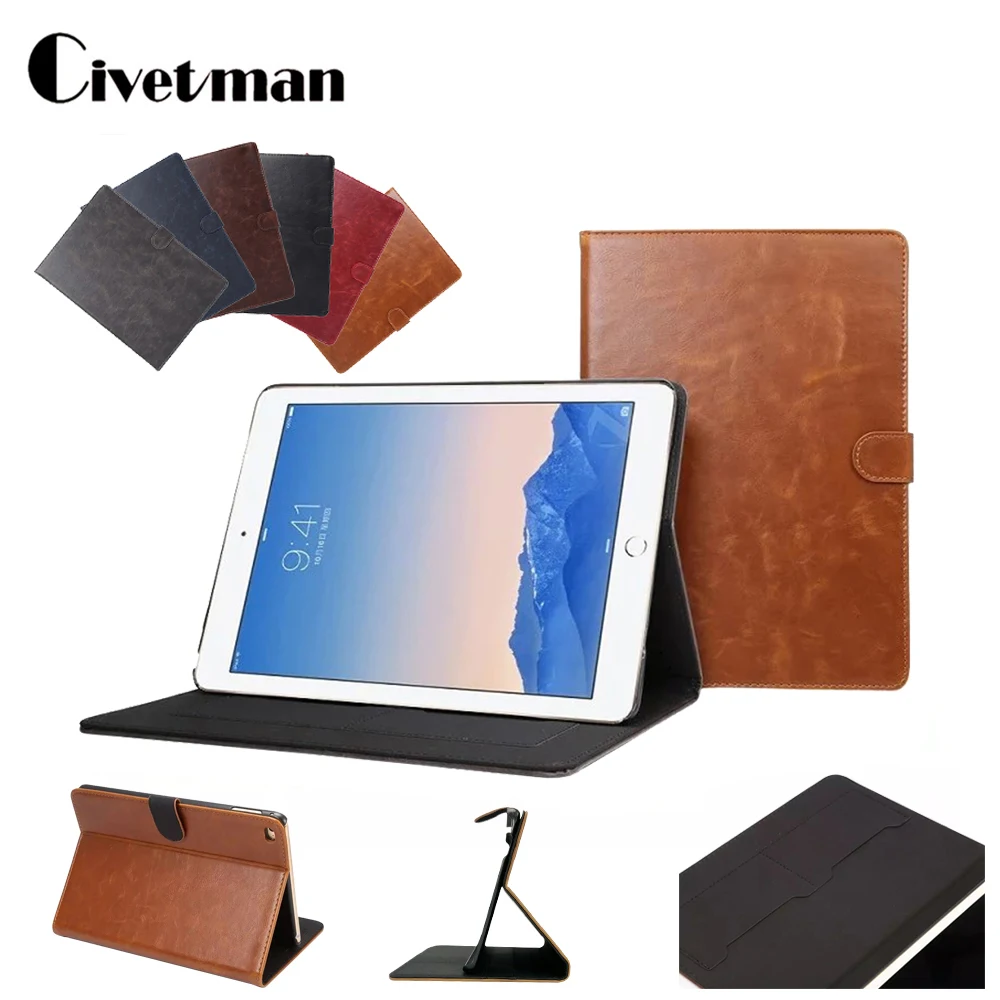 Smart Case For iPad 2018 9.7&quot Pro 9.7 PU Leather Magnet Protective Coque Funda Cover for New 2017 Tablet | Компьютеры и офис
