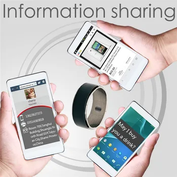 

Ring NFC Smart Finger Multifunctional Intelligent Wear Connect Android Phone Equipment Rings