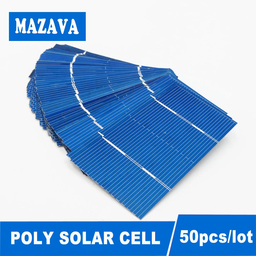 

Solar panel battery Charger Solar Panel DIY Polycrystalline Silicon Sunpower phone 0.5V Charge LED Lamp