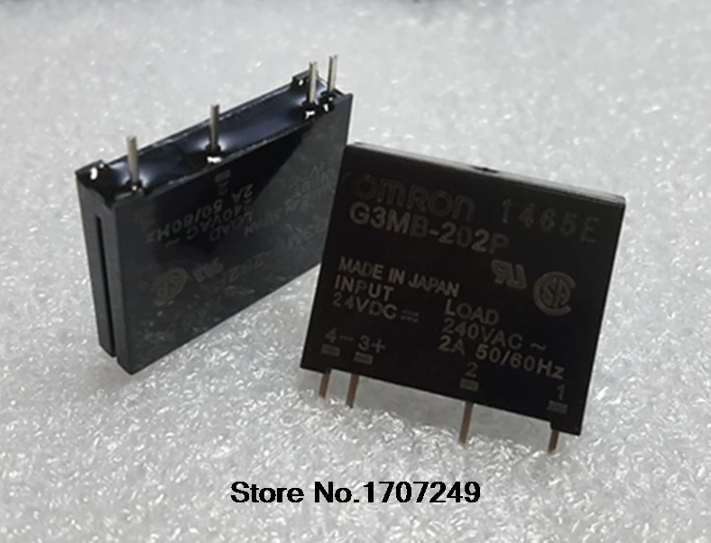 Бесплатная доставка 10 шт. Φ 24V DC AC 2A Out 240V твердый релейный модуль PCB SSR в 24VDC |
