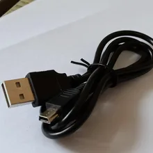 Медь core USB2.0 мужчина к miniusb зарядка линии кабель-удлинитель шнуры для планшетных MP3 жесткий диск камеры длина: 80 см