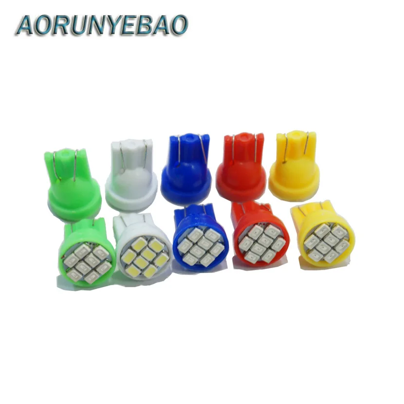 1000X T10 194 2825 W5W 8 led 3020 smd Car marker light reading dome Lamp door lamp Auto Clearance Lights License Plate bulbs 12V