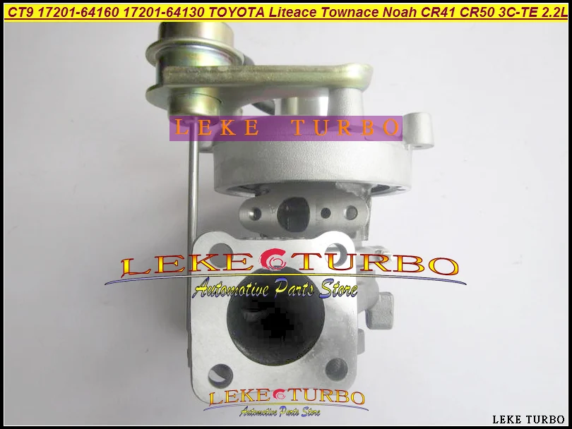 TURBO CT9 17201-64160 17201 64160 17201-64130 For TOYOTA Liteace Townace Town Noah CR41 CR50 3C-T 3CT 3CTE 2.2L (2)