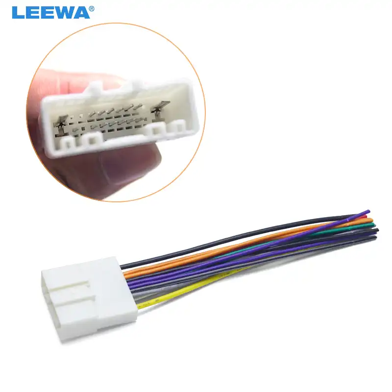 FEELDO 15Pin Car Audio Stereo Wiring Harness Adapter For Nissan/Subaru