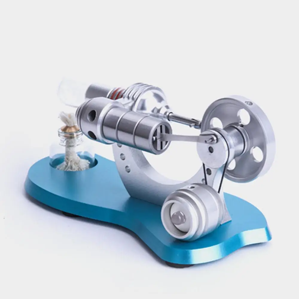 

Alloy Stirling Engine Motor Hot Air Science Toys Fantastic Edcuational Perpetual