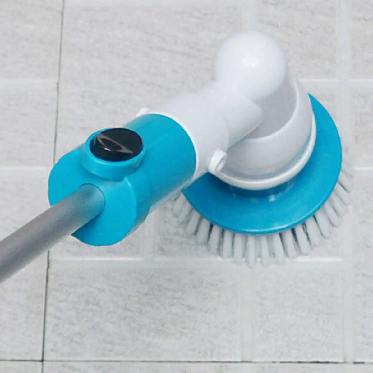1 set Electric Cordless Toilet Tiles Power Floor Cleaner Brush Mop Scrubber ABS New
