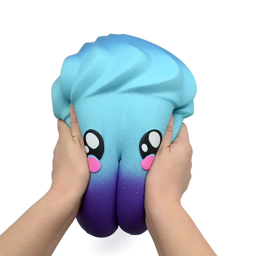 Очаровательная сжимаемая зубная медленно поднимающаяся игрушка Kawaii для детей