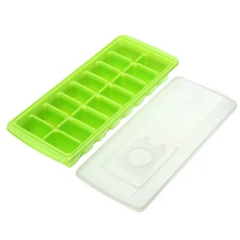 Большая промакция! Кухонный барный кубик льда 16 сетки Форма для льда инструмент крутая литьевая пресс-форма с крышкой делая лоток для воды вечерние летние