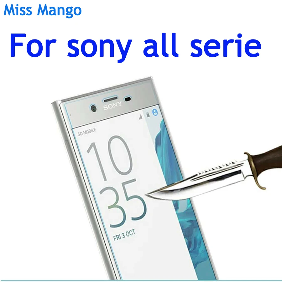 

For sony xperia xa glass for sony xperia l1 glass z1 z2 z3 xa1 xz xz1 Tempered screen protector protection protective film glas