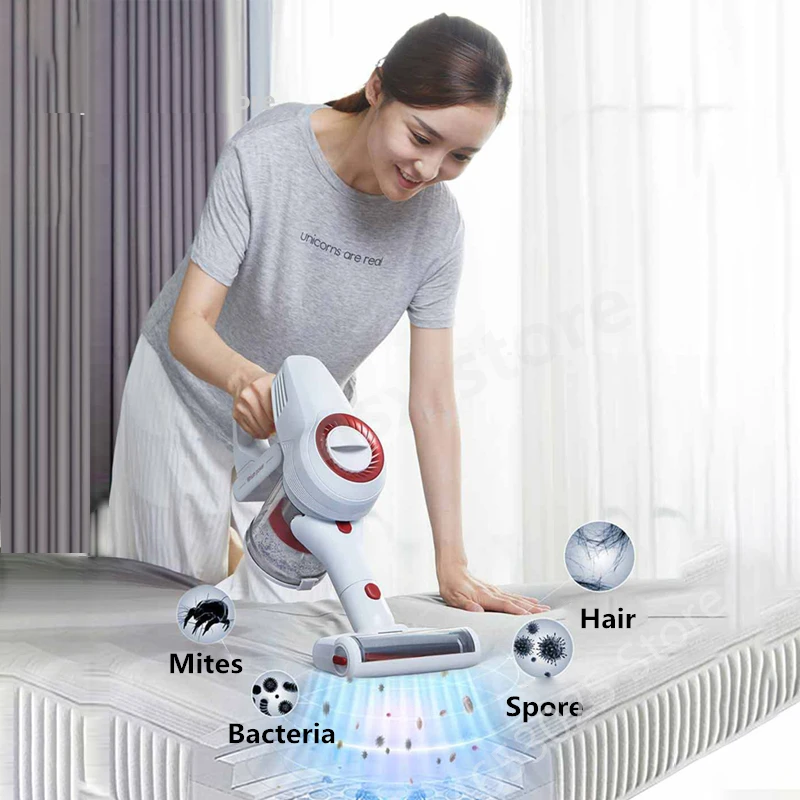 Najtaniej Xiaomi LEXY JIMMY JV51 bezprzewodowy bezprzewodowy odkurzacz ręczny usuń roztocza silne ssanie niski poziom hałasu akcje ue