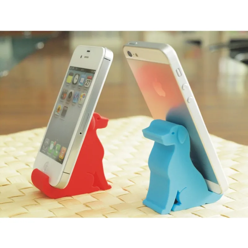 Free Shipping Cartoon Animal Silicone Mobile Phone Holder