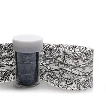 Горячий дизайн ногтей Фольга переводная Наклейка Советы Маникюр