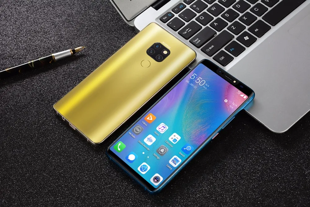 

DHL Fast Delivery GuoPhone Mate 20 Cell Phone Quad Core Android 8.1 6.1" IPS 1660X1080 1GB RAM 16GB ROM Fingerprint Face ID