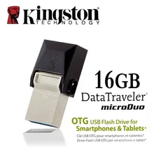 Kingston usb 3.0 pen drive 16gb portable storage stick OTG USB flash drives memoria usb for samrtphone/ tablets