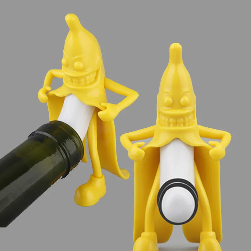 

Bottle Stopper Preservation Wine Bottle Novelty Stopper Corkscrews Bar Tool Wine Beer Bottle Cork Stopper Bar Novely Interesting