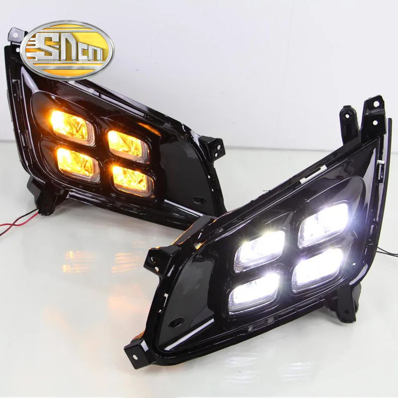 SNCN LED Daytime Running Light For Kia Optima K5 2013 2014 2015 Car Accessories Waterproof ABS