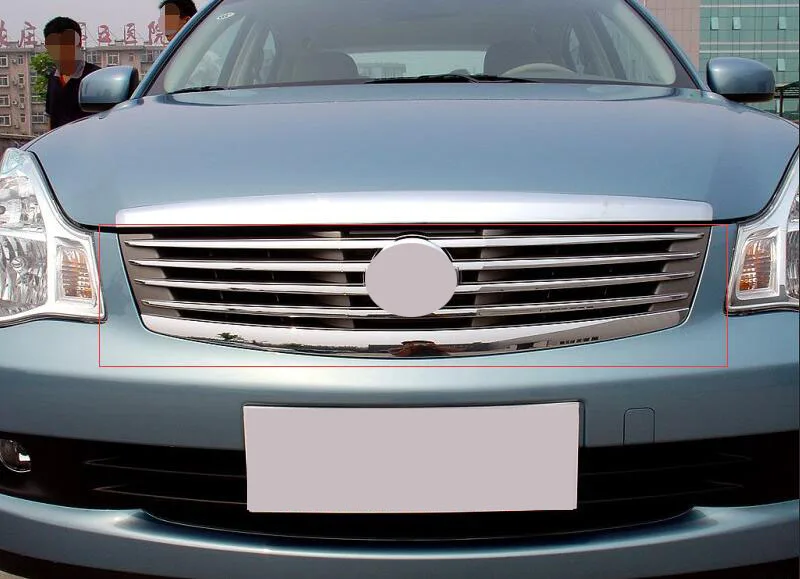 1 шт. сетчатый передний решетчатый гриль для Nissan sylphy Almera 2006 2008|grill mesh|grill frontmesh grille |