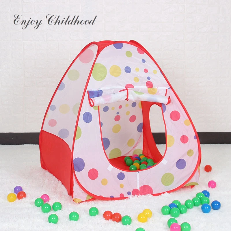 Lightaling Play House Tent Tunnel Pool-Tube-Teepee 3pcs Pop-up Baby Tents Children Kids Adventure Room Toddler Toy [FoPcc]