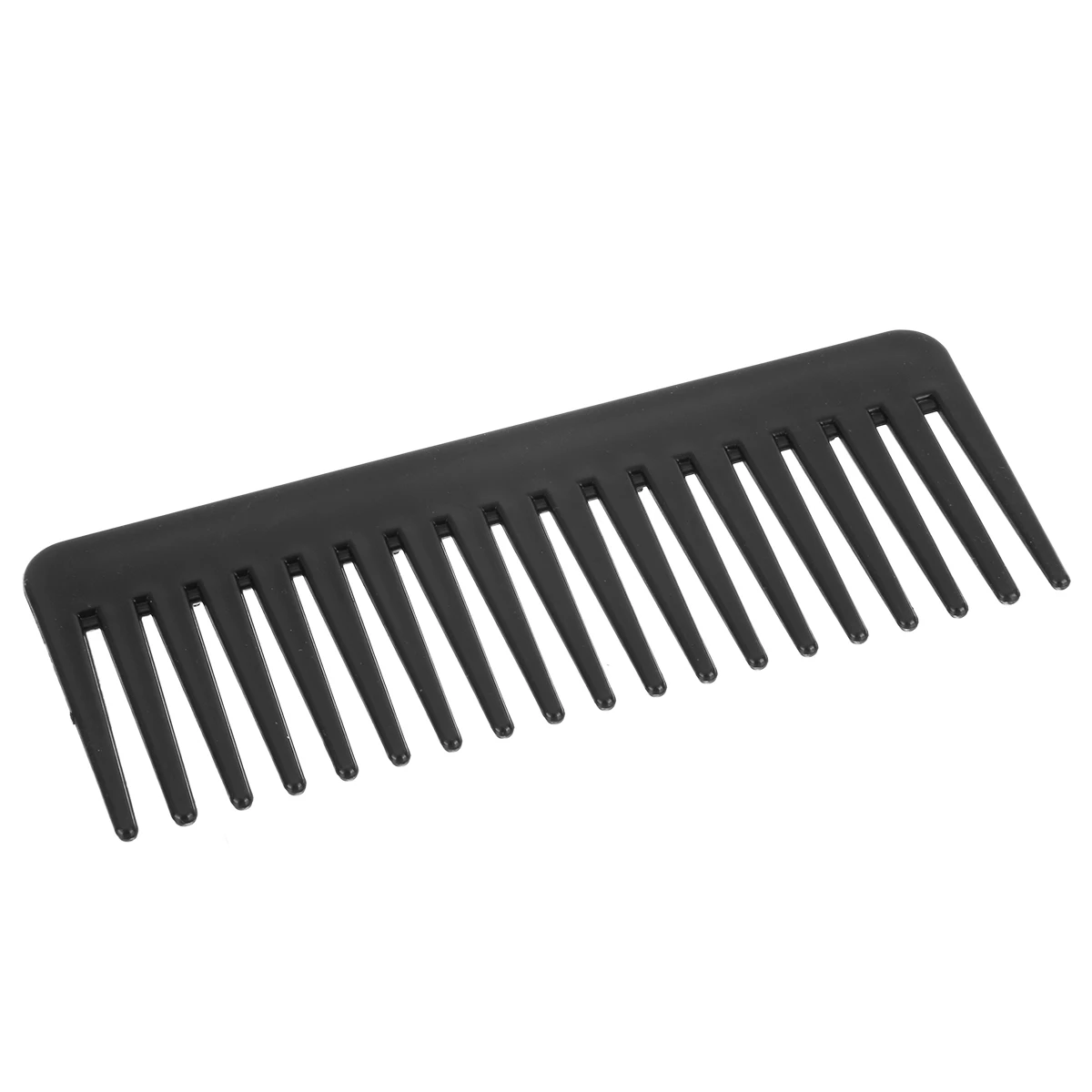 Heat-Resistant Large Wide Tooth Comb 19 Teeth Detangling Hairdressing Comb Hair Brushes For Girls Ponytail Styling Tool