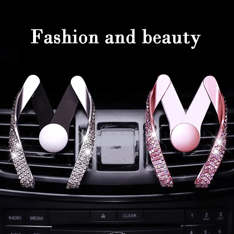 Best-Crystal-Adjustable-Phone-Holder-Car-styling-Universal-Car-Air-Outlet-Holder-Stents-Vent-Mount-Support