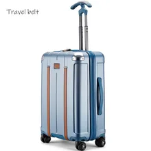 Большой объем, однорычажный чемодан на колесиках Spinner бренд дорожные сумки бизнес на большие расстояния Дорожный чемодан колеса
